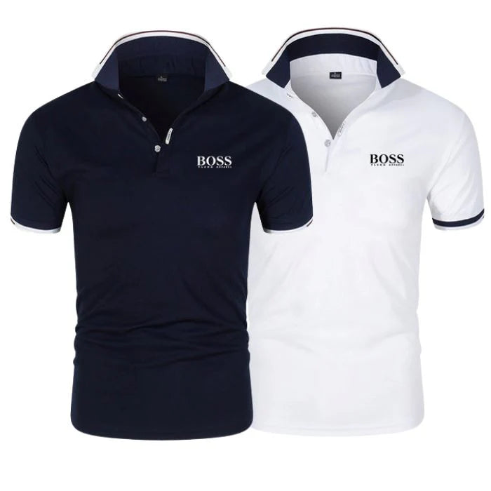 1 + 1 GRATIS HB | 2er-Set Poloshirts (RÄUMUNGSVERKAUF)