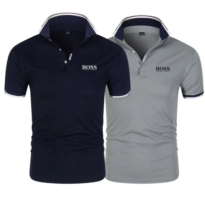 1 + 1 GRATIS HB | 2er-Set Poloshirts (RÄUMUNGSVERKAUF)