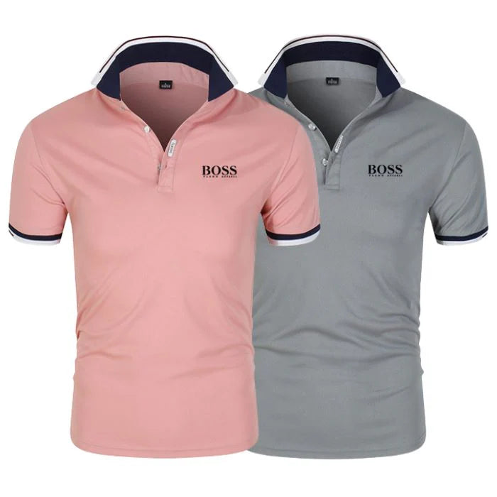 1 + 1 GRATIS HB | 2er-Set Poloshirts (RÄUMUNGSVERKAUF)