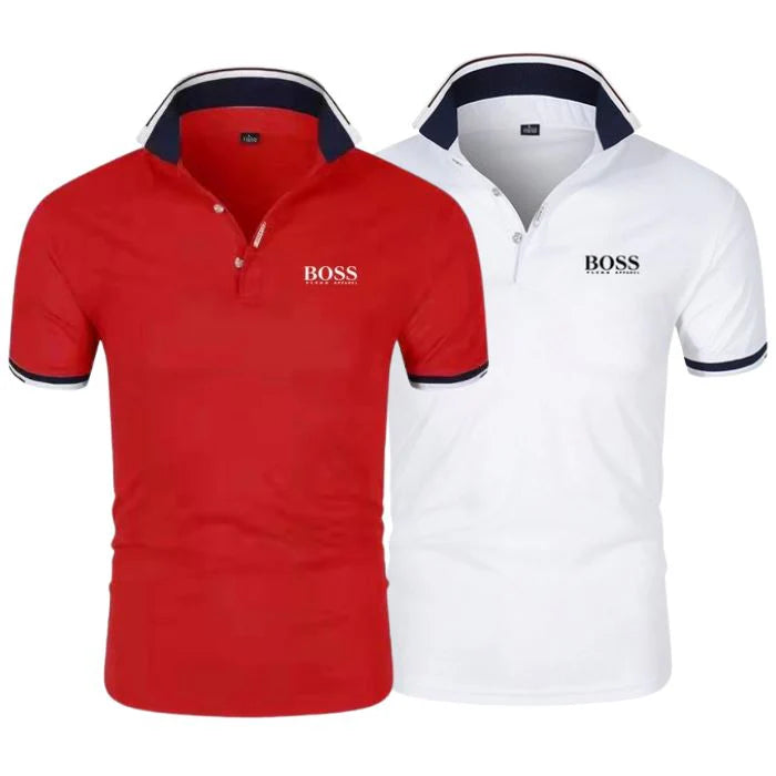 1 + 1 GRATIS HB | 2er-Set Poloshirts (RÄUMUNGSVERKAUF)