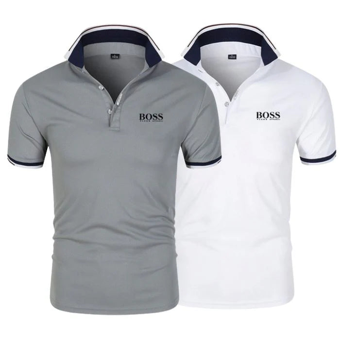 1 + 1 GRATIS HB | 2er-Set Poloshirts (RÄUMUNGSVERKAUF)