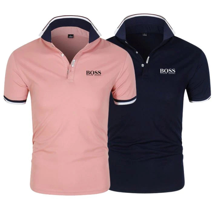1 + 1 GRATIS HB | 2er-Set Poloshirts (RÄUMUNGSVERKAUF)