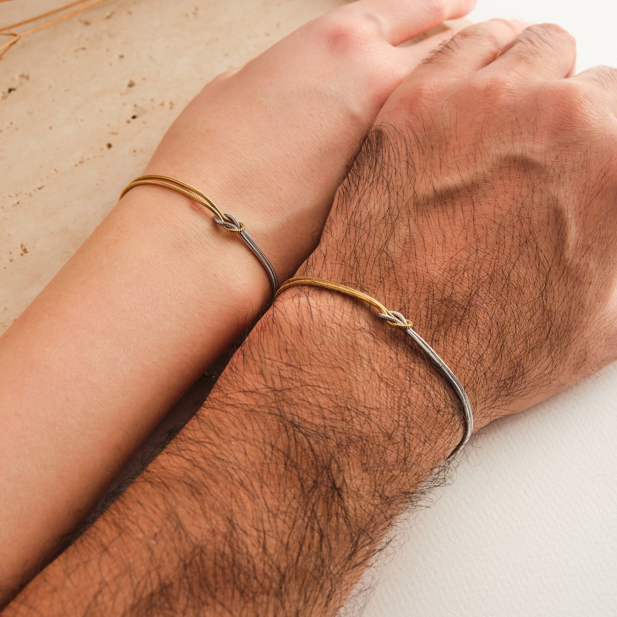 Liebesknoten Armband