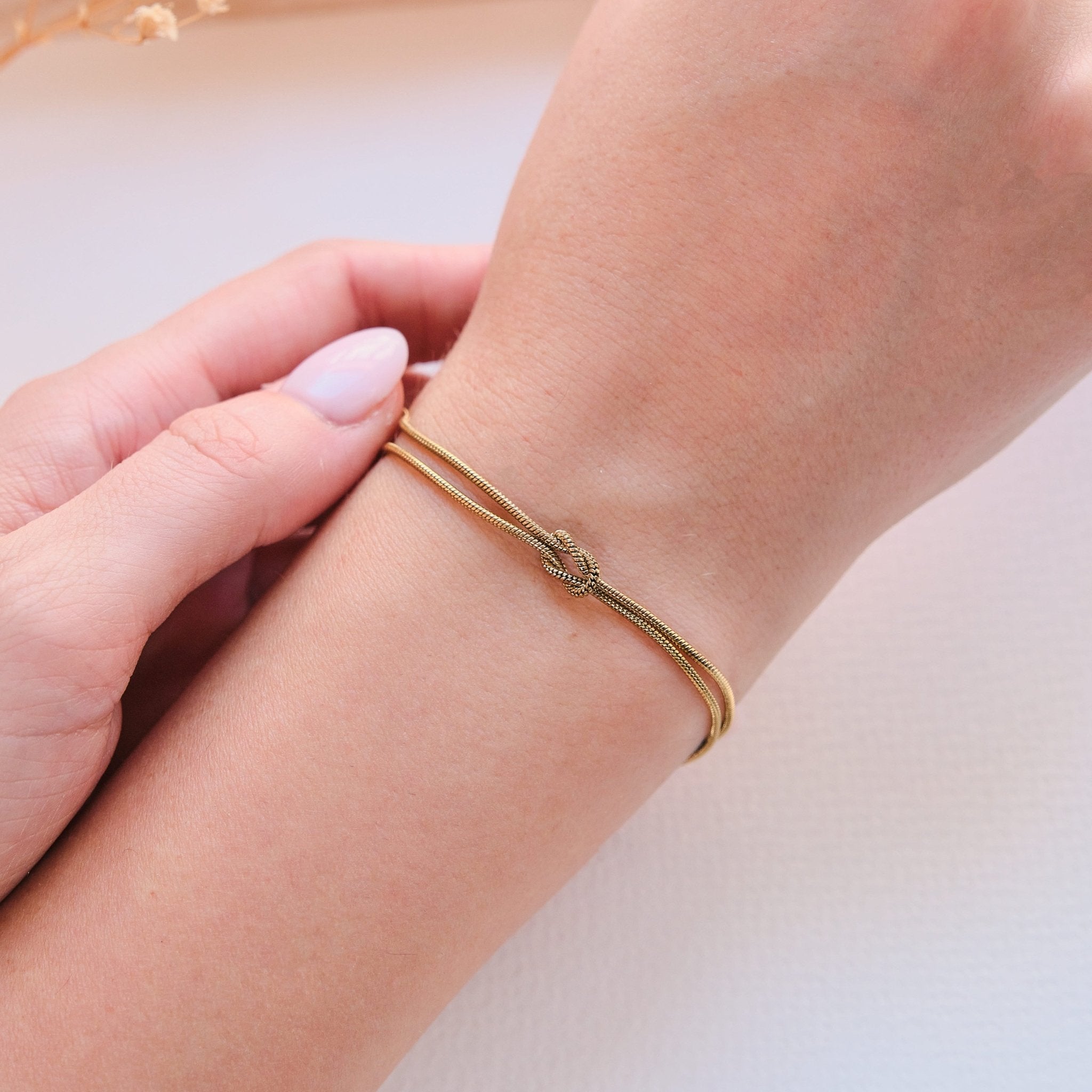 Liebesknoten Armband