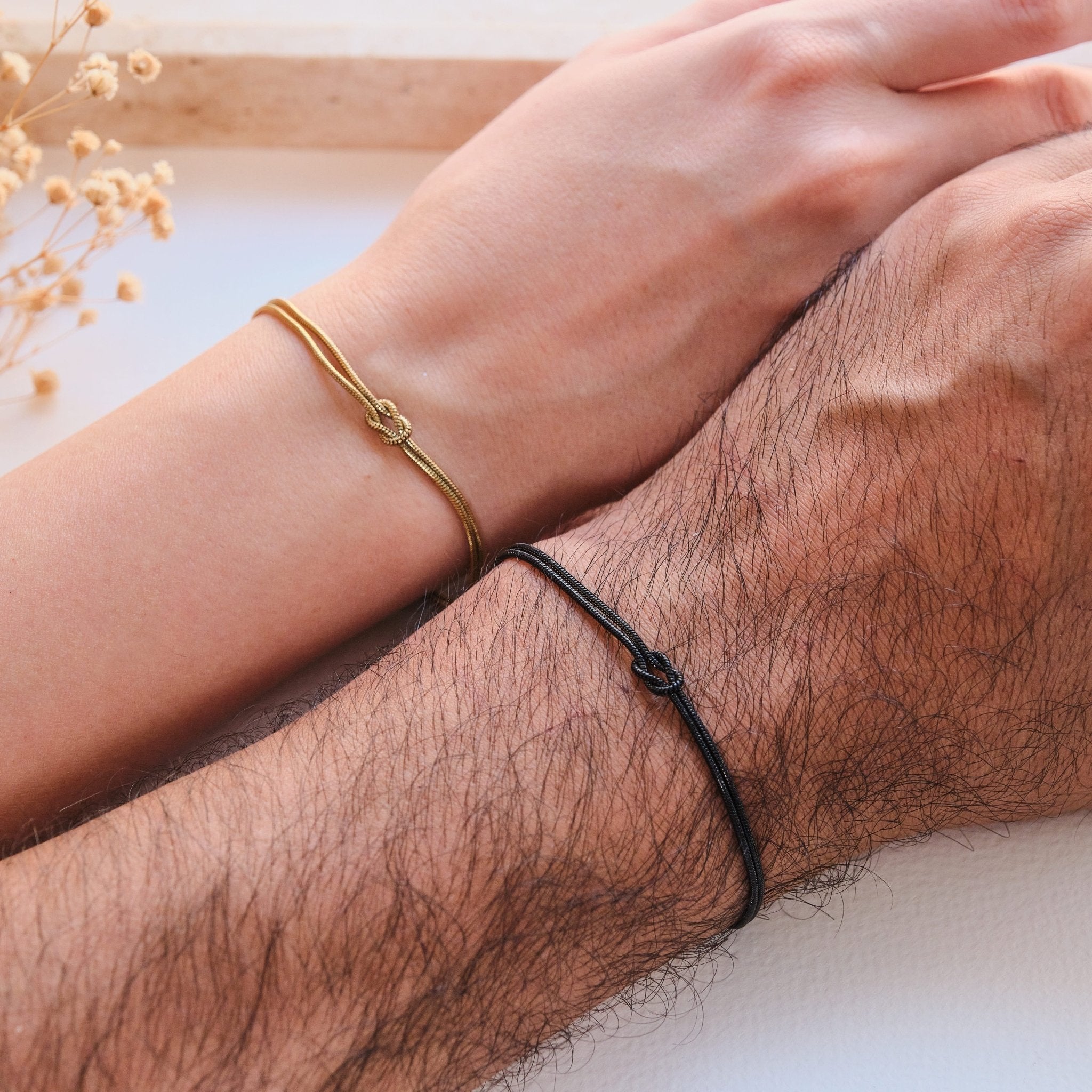 Liebesknoten Armband